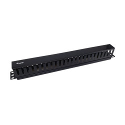 Equip 327314, Pannello di gestione del cavo, Nero, 387 g