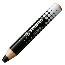 MATITONE PER LAVAGNE STABILO MARKDRY - NERO
