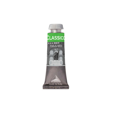 Colore a olio - extrafine - 20 ml - verde cadmio - Maimeri