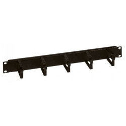 Legrand 6 465 20, Pannello di gestione del cavo, Acciaio, Nero
