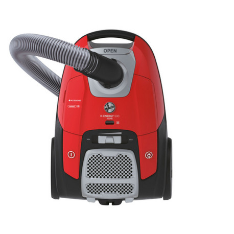 Hoover H-ENERGY 500 HE510HM 011, 700 W, Aspiratore a cilindro, Secco, Sacchetto per la polvere, 4 L, EPA