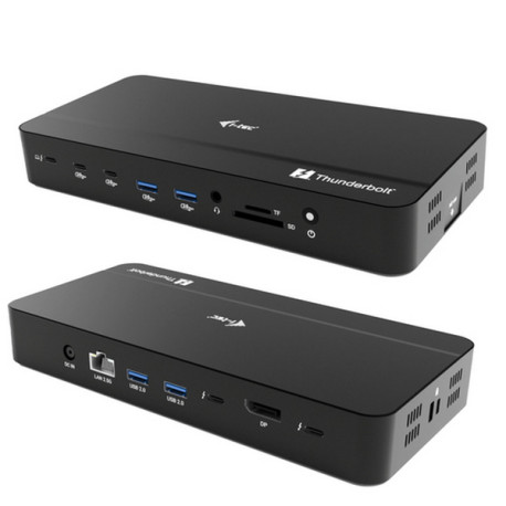 i-tec Thunderbolt 5 Triple Display Docking Station, M.2 slot, 6x USB, 2.5GLAN + Power Delivery 140W, Cablato, Thunderbolt 5, 14