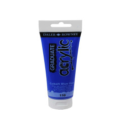 Colore acrilico fine Graduate - 120 ml - blu cobalto imitazione - Daler Rowney