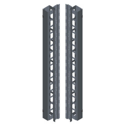 ITRack 309347, Gestore dei cavi, Acciaio, Nero