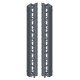 ITRack 309348, Pannello di gestione del cavo, Acciaio, Nero, 1 pz
