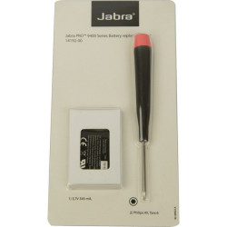Jabra 14192-00, Batteria, Nero, Bianco