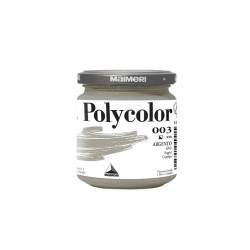 Colore vinilico Polycolor - 140 ml - argento - Maimeri