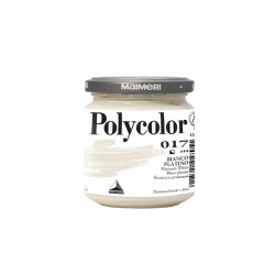 Colore vinilico Polycolor - 140 ml - bianco platino - Maimeri