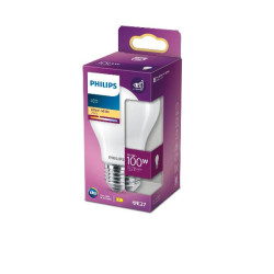 PHILIPS - LAMPADA A GOCCIA LUCE BIANCA CALDA 100W