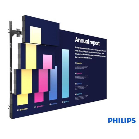 Philips KIT LEDWALL 110' LED Wall Kit, passo 1.2, 110' Full HD