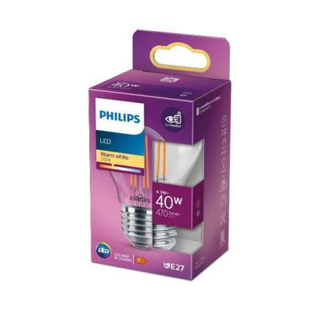 Philips OLIVE E LUSTRE LUCE BIANCA CALDA 40W