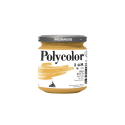 Colore vinilico Polycolor - 140 ml - oro ricco - Maimeri