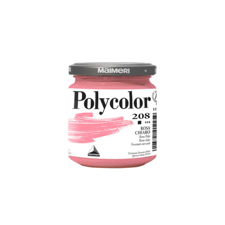 Colore vinilico Polycolor - 140 ml - rosa chiaro - Maimeri