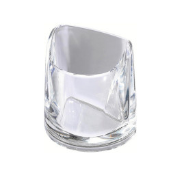 Portapenne Nimbus - 10 x 11 x 6,8 cm - cristallo trasparente - Rexel