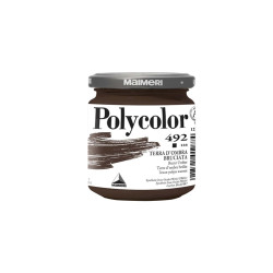 Colore vinilico Polycolor - 140 ml - terra d'ombra bruciata - Maimeri
