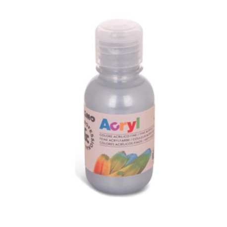 Primo COL ACRILICO 125ML ARGENTO