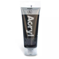 Primo TEMPERA TUBO ACRILICO COL.NERO75ML