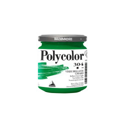 Colore vinilico Polycolor - 140 ml - verde brillante chiaro - Maimeri