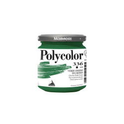 Colore vinilico Polycolor - 140 ml - verde ossido di cromo - Maimeri