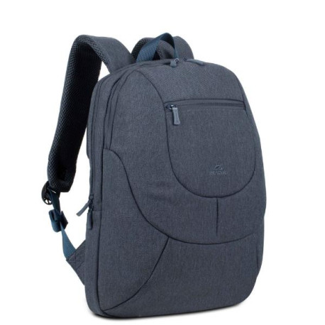Rivacase Zaino Galapagos per Notebook 14 grigio scuro tessuto idrorepellente