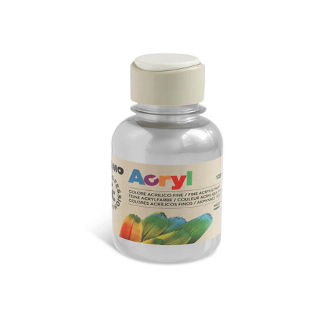 Colori Acryl - 125ml - argento - Primo