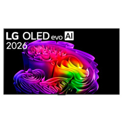 LG OLED evo AI 55'' Serie G6 OLED55G64LW, 4K, Hyper Radiant Color, Staffa a filo muro inclusa, G-Sync, SMART TV 2026, 139,7 cm 