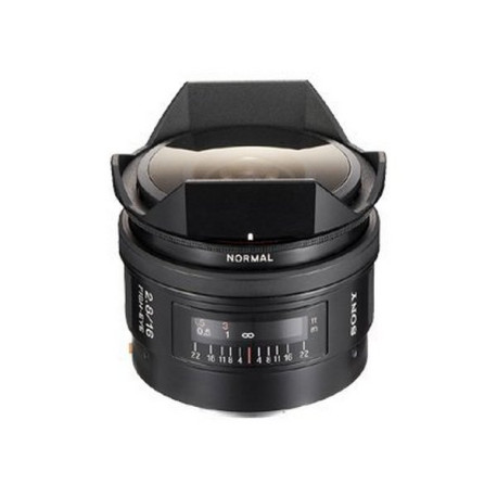 Sony SAL16F28 - Obiettivo fisheye - 16 mm - f/2.8 - Sony A-type - per a DSLR-A100, A200, A230, A300, A330, A350, A380, A500, A5
