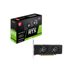 MSI GEFORCE RTX 3050 LP E 6G OC, GeForce RTX 3050, 6 GB, GDDR6, 96 bit, 7680 x 4320 Pixel, PCI Express x8 4.0