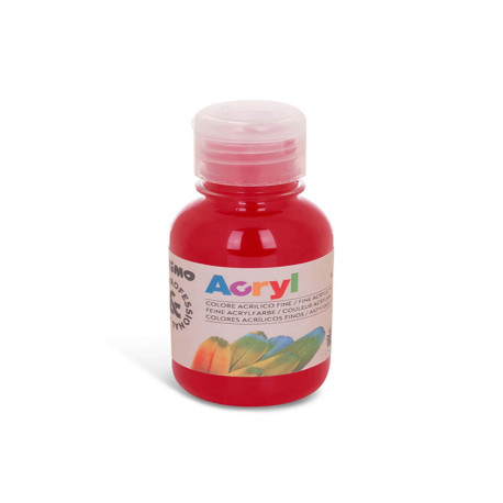 Colori Acryl - 125ml - rosso carminio - Primo