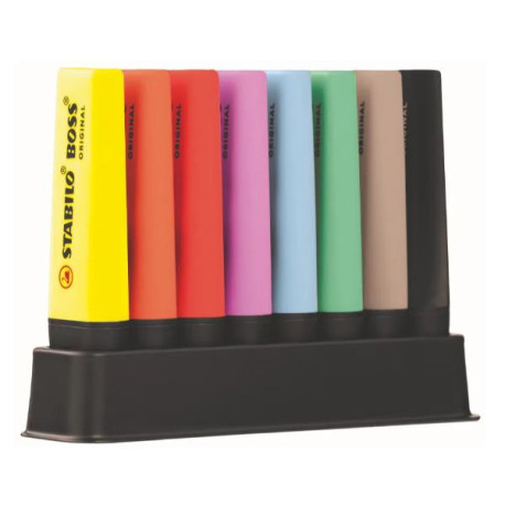 SET DA SCRIVANIA 8 STABILO BOSS ORIGINAL