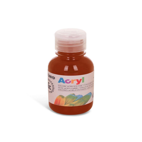 Colori Acryl - 125ml - terra di siena bruciata - Primo