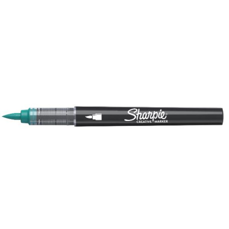SHARPIE ACRYLIC CREATIVE MARKER PUNTA A PENNELLO - GREEN
