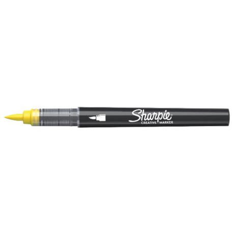 SHARPIE ACRYLIC CREATIVE MARKER PUNTA A PENNELLO - YELLOW