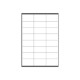 Tico Copy Laser Premium - Carta - autoadesivo permanente - arancione fluorescente - 70 x 36 mm 1680 etichette (70 foglio(i) x 2