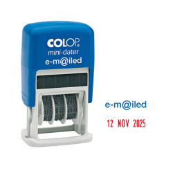Timbro Mini Dater S160/L1 Datario + EM@ILED - 4 mm - autoinchiostrante - Colop®