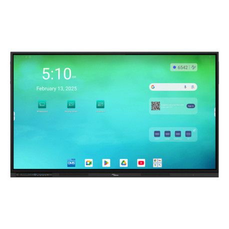 Optoma 3753RK, 190,5 cm (75"), 450 cd/m², 1,07 miliardi di colori, 3840 x 2160 Pixel, 4K Ultra HD, Direct-LED