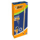 Penna a sfera BIC Cristal Glace dorata inchiostro blu