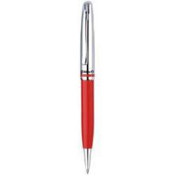 Penna a sfera Pelikan Jazz Classic, corpo metallico, meccanismo a rotazione, inchiostro blu