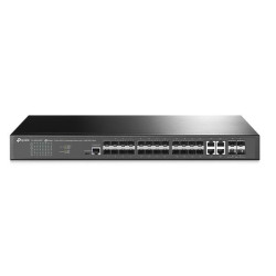 TP_Link TL-SG3428XF Switch Managed L2+ con 24 Slot Gigabit SFP e 4 Slot SFP+ 10G