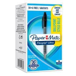 Penna a sfera retrattile Papermate FlexGrip Ultra 1,0 mm inchiostro nero