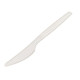Coltello monouso in CPLA - 16 cm - bianco - Leone - conf. 50 pezzi
