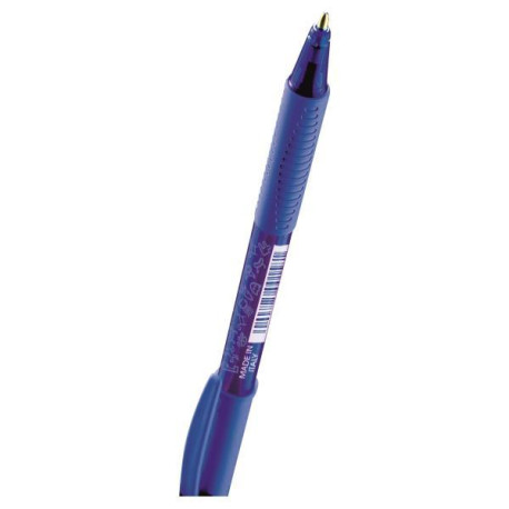 Penna a sfera Tratto 1Uno Grip con impugnatura antiscivolo, punta 0,5 mm, 8 colori disponibili.