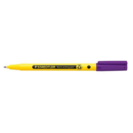 Pennarello fineliner Noris Writing Pen 307, punta fine 0,6 mm, inchiostro a base d’acqua, corpo in plastica riciclata, 10 color