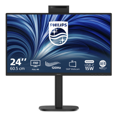 Philips Serie 3000 24B2N3200JH/00, 60,5 cm (23.8"), 1920 x 1080 Pixel, Full HD, LCD, 4 ms, Nero