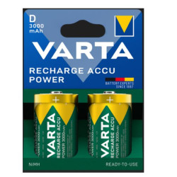VARTA Recharge Accu Power D 3000 mAh Blister 2