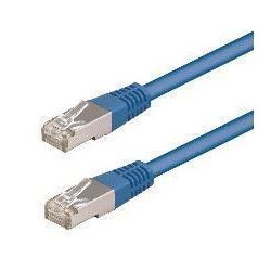 WP Europe PATCH FUTP CAT.5E PVC BLU 0.5M