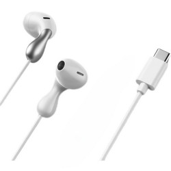 Samsung GP-OEU025RLBWY, Cablato, Musica e Chiamate, Auricolare, Bianco