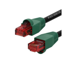 WP Europe PATCH UUTP CAT.6 PE OUTDOOR NERO 10M