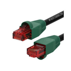 WP Europe PATCH UUTP CAT.6 PE OUTDOOR NERO 30M