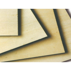 Compensato di pioppo - 30x40cm - spessore 4mm - CWR